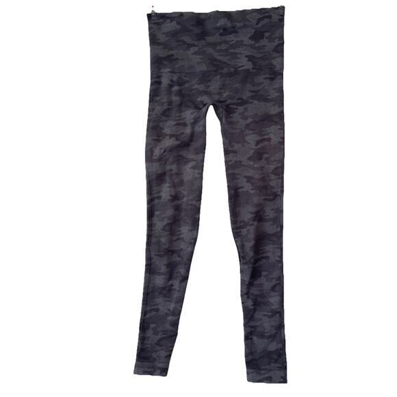 SPANX - Gray Heather Camo Look At Me Now Leggings - Picture 1 of 5
